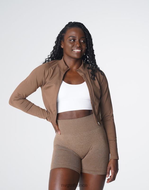 femmes XJRR2113 moka aptitude NVGTN divine fermeture éclair sans couture