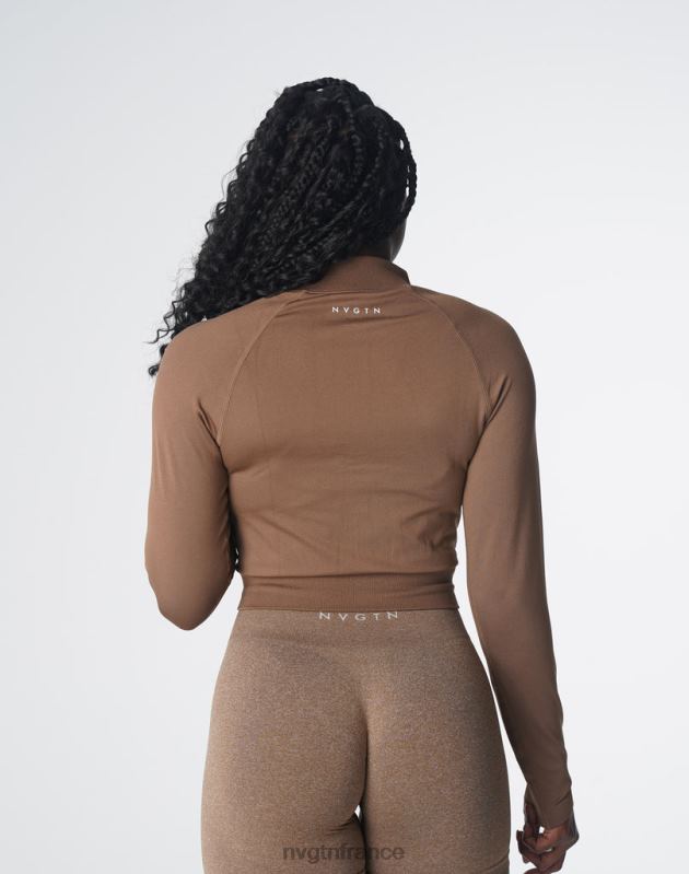 femmes XJRR2113 moka aptitude NVGTN divine fermeture éclair sans couture