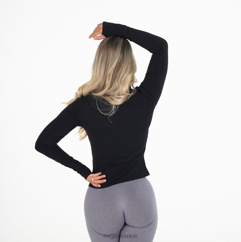 femmes XJRR2270 noir aptitude NVGTN pull de mise au point