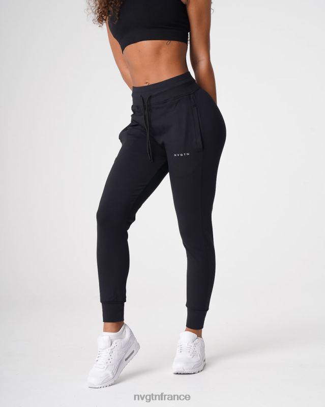 femmes XJRR2695 noir de jais aptitude NVGTN joggers