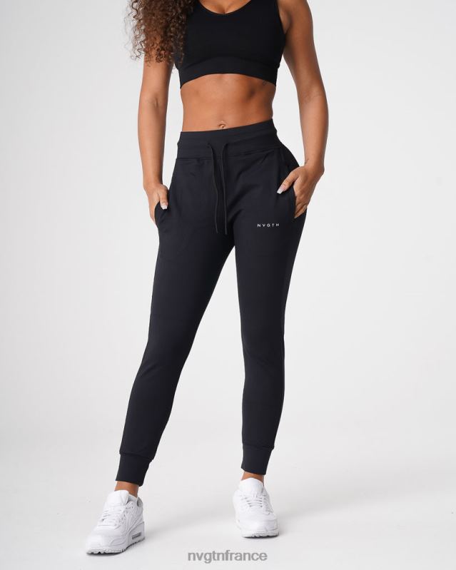 femmes XJRR2695 noir de jais aptitude NVGTN joggers