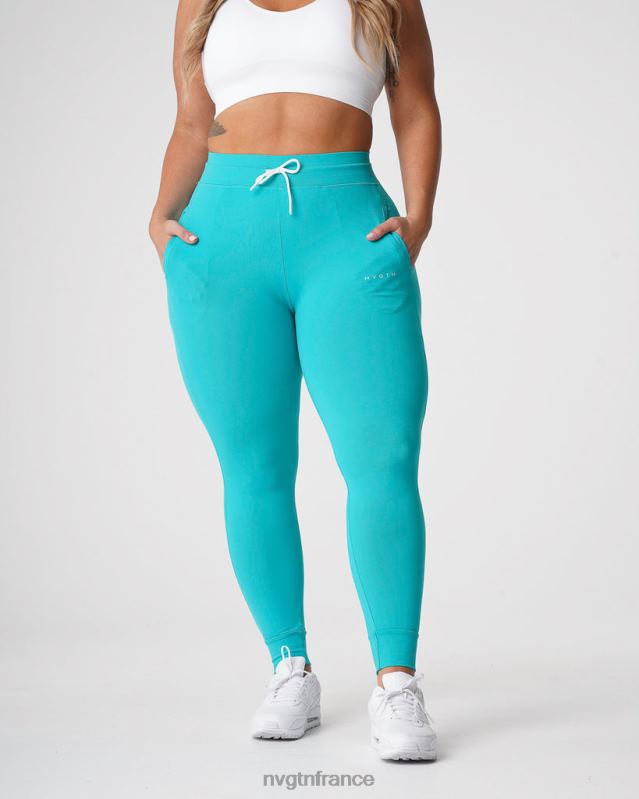 femmes XJRR2698 turquoise aptitude NVGTN joggers