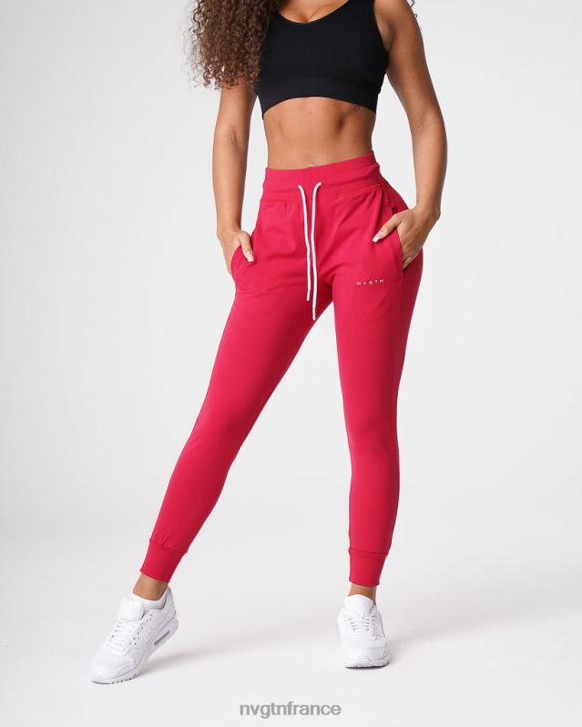 femmes XJRR2700 rouge rubis aptitude NVGTN joggers