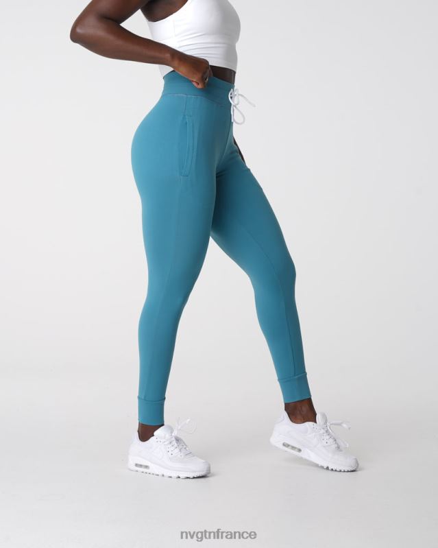 femmes XJRR2702 bleu acier aptitude NVGTN joggers