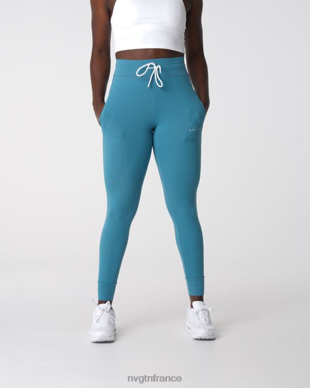 femmes XJRR2702 bleu acier aptitude NVGTN joggers