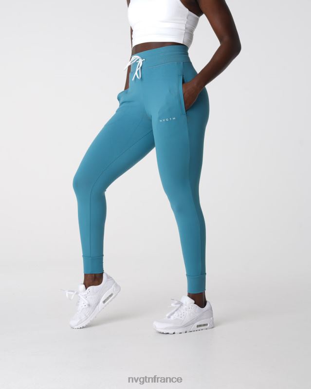 femmes XJRR2702 bleu acier aptitude NVGTN joggers