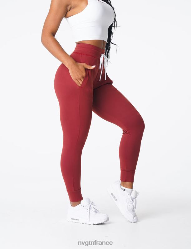 femmes XJRR2705 bordeaux aptitude NVGTN joggers