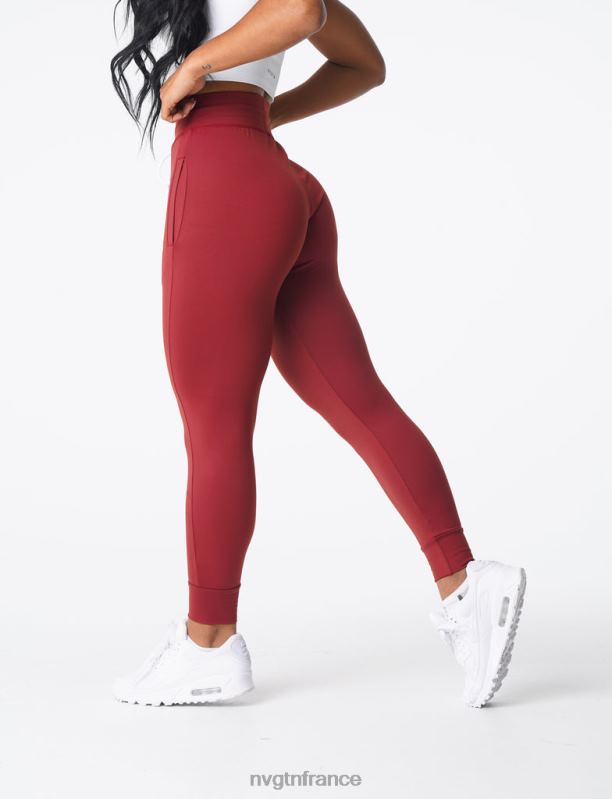 femmes XJRR2705 bordeaux aptitude NVGTN joggers
