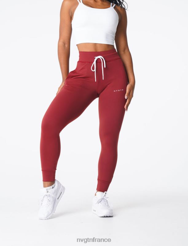 femmes XJRR2705 bordeaux aptitude NVGTN joggers