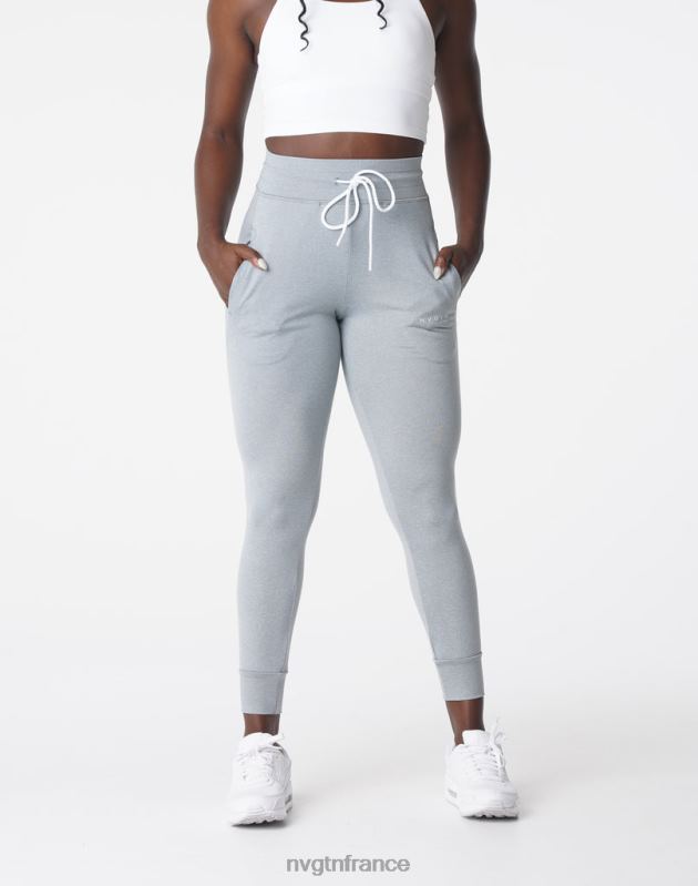 femmes XJRR2708 brume d'argent aptitude NVGTN joggers