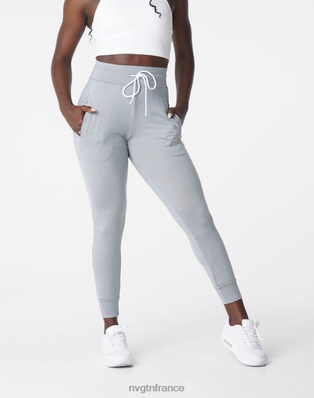 femmes XJRR2708 brume d'argent aptitude NVGTN joggers
