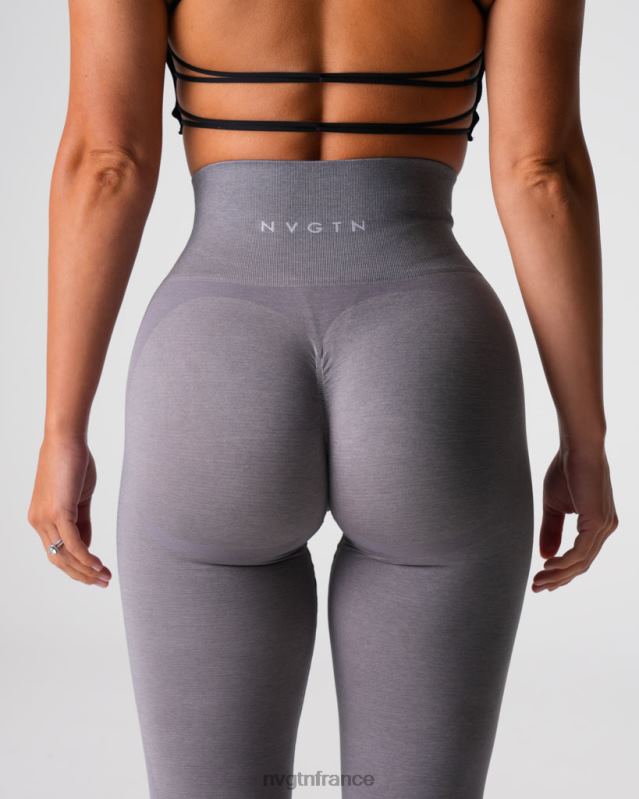 femmes XJRR2488 gris aptitude NVGTN legging sans couture contour 2.0