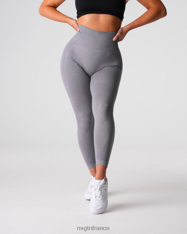 femmes XJRR2488 gris aptitude NVGTN legging sans couture contour 2.0