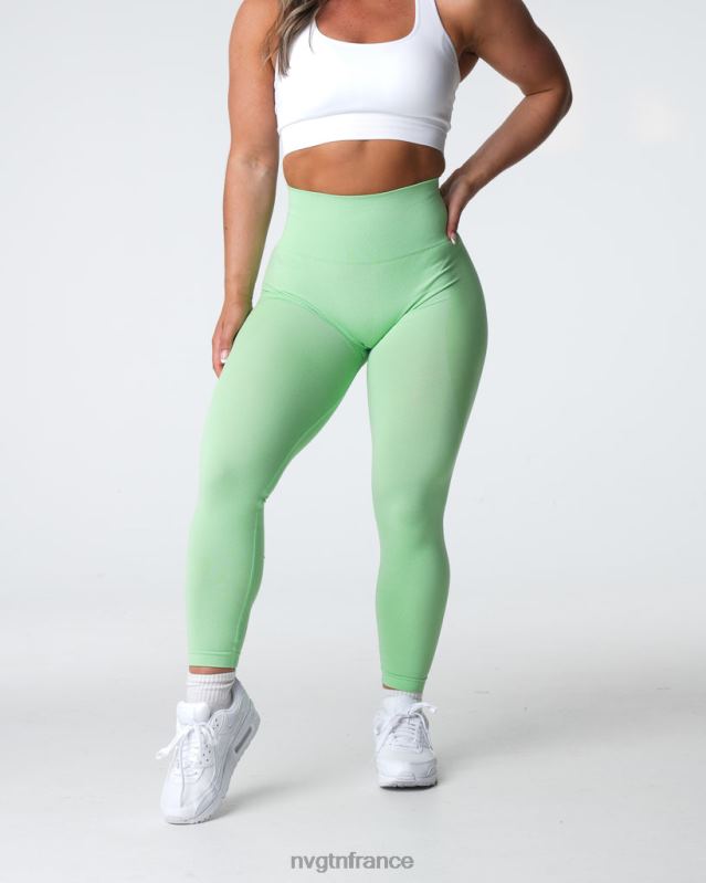 femmes XJRR2493 pistache aptitude NVGTN legging contour sans couture