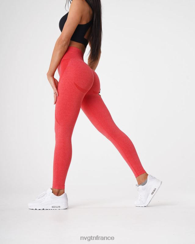 femmes XJRR2514 pomme de bonbon aptitude NVGTN legging contour sans couture
