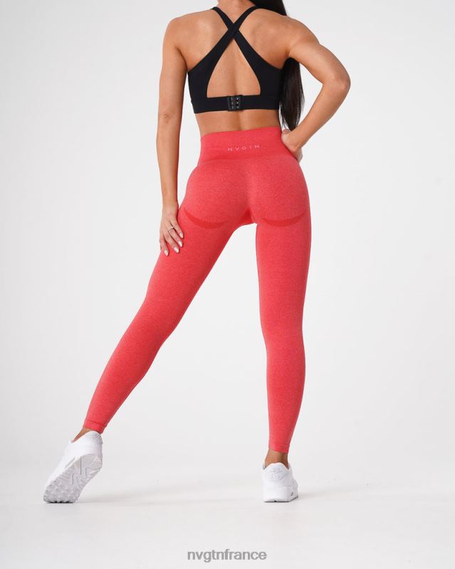 femmes XJRR2514 pomme de bonbon aptitude NVGTN legging contour sans couture