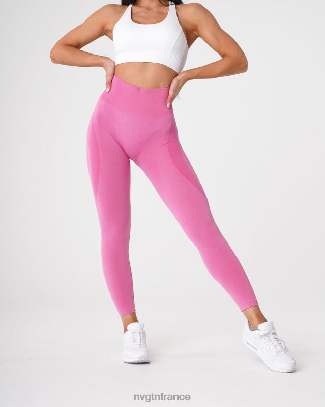 femmes XJRR2516 bubble gum rose aptitude NVGTN legging contour sans couture