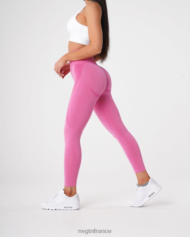 femmes XJRR2516 bubble gum rose aptitude NVGTN legging contour sans couture