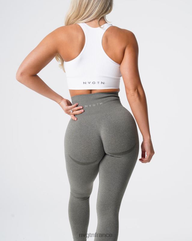 femmes XJRR2525 vert kaki aptitude NVGTN legging contour sans couture