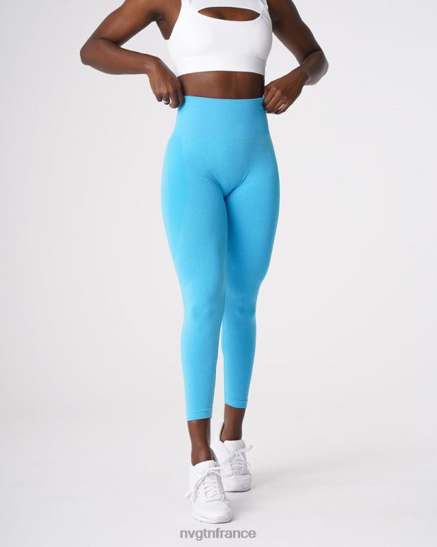 femmes XJRR2530 aqua aptitude NVGTN legging contour sans couture