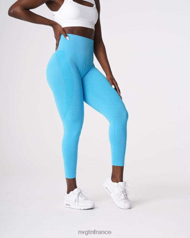 femmes XJRR2530 aqua aptitude NVGTN legging contour sans couture