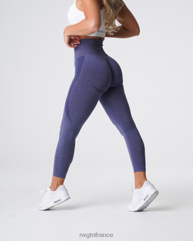 femmes XJRR2532 indigo aptitude NVGTN legging contour sans couture