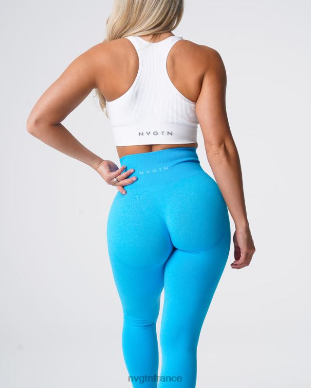 femmes XJRR2537 Caraïbes aptitude NVGTN legging contour sans couture