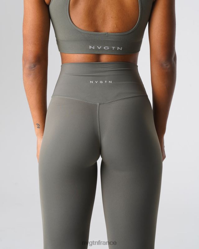 femmes XJRR2567 vert kaki aptitude NVGTN legging signature 2.0