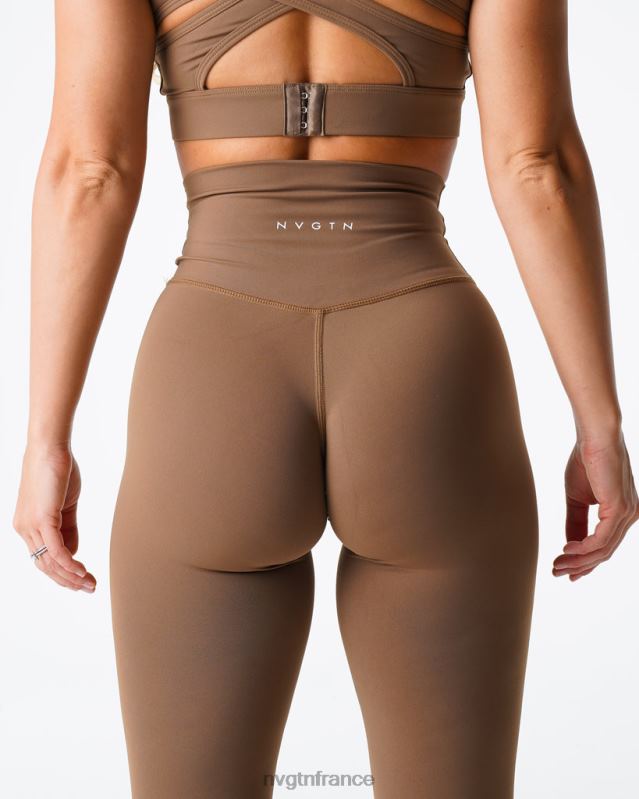 femmes XJRR2568 moka aptitude NVGTN legging signature 2.0