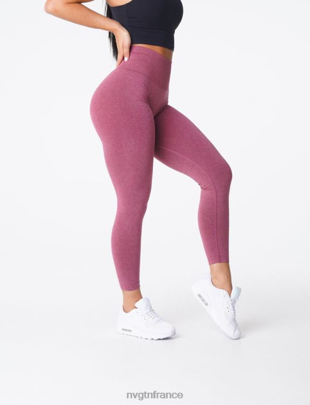 femmes XJRR2580 bordeaux aptitude NVGTN jambières sans couture nv