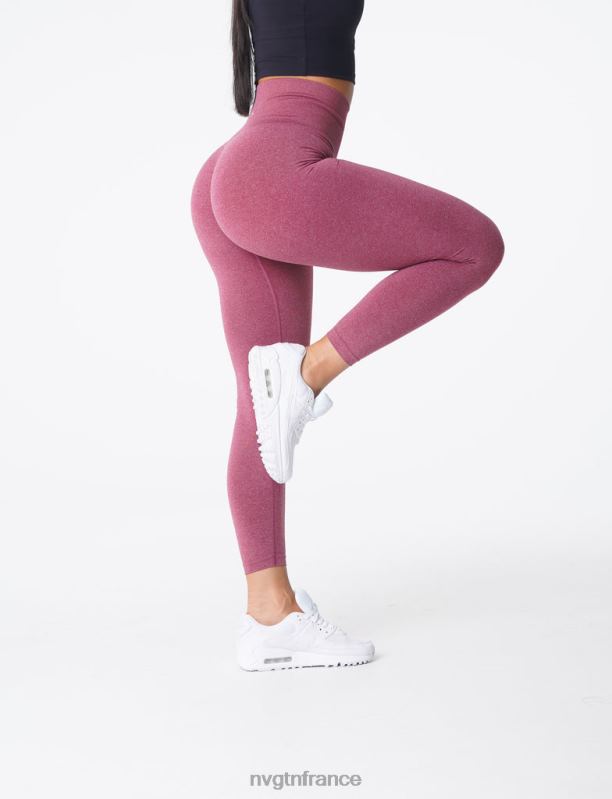 femmes XJRR2580 bordeaux aptitude NVGTN jambières sans couture nv
