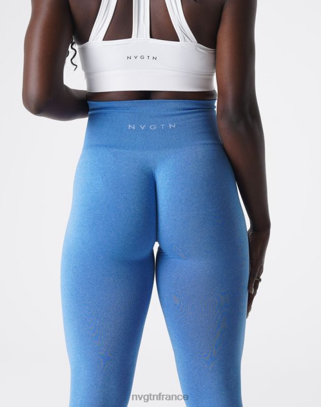 femmes XJRR2584 océan bleu aptitude NVGTN jambières sans couture nv