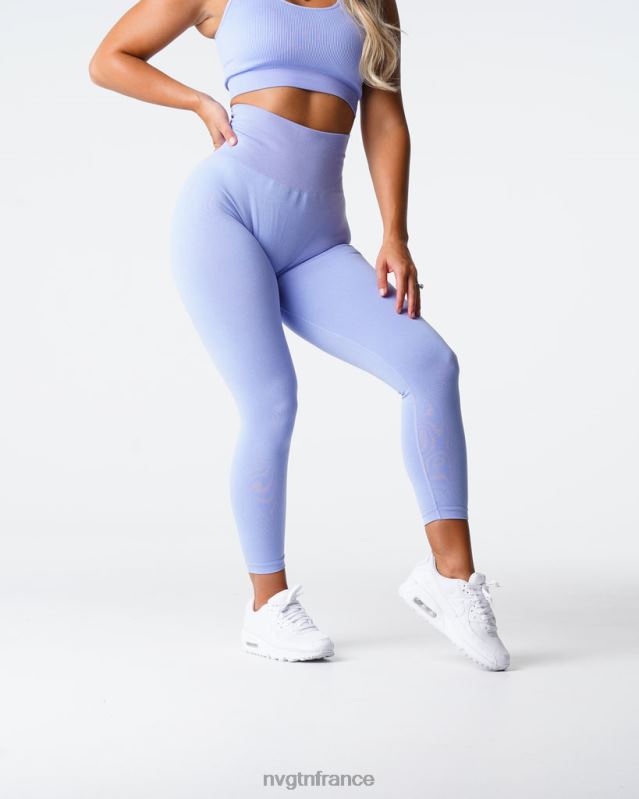 femmes XJRR2586 pervenche aptitude NVGTN jambières sans couture nv