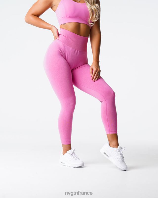 femmes XJRR2587 bubble gum rose aptitude NVGTN jambières sans couture nv