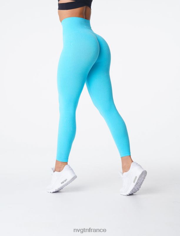 femmes XJRR2594 aqua aptitude NVGTN jambières sans couture nv