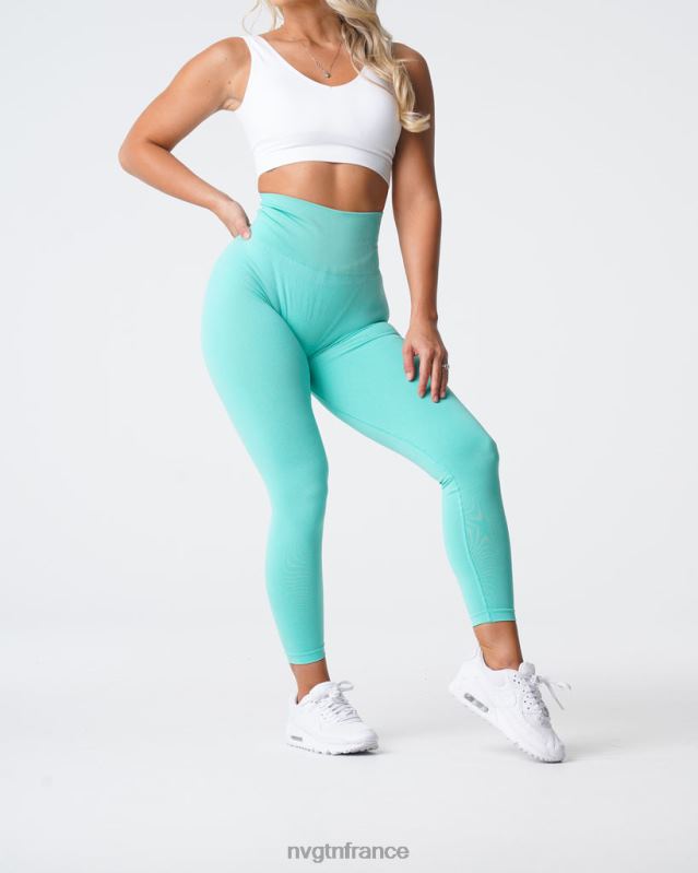 femmes XJRR2595 menthe aptitude NVGTN jambières sans couture nv