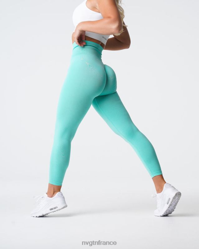 femmes XJRR2595 menthe aptitude NVGTN jambières sans couture nv