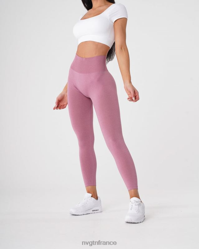 femmes XJRR2600 rose pastel aptitude NVGTN jambières sans couture nv