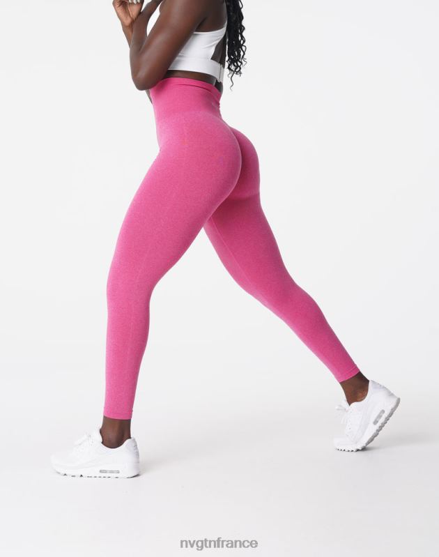 femmes XJRR2601 fuchsia aptitude NVGTN jambières sans couture nv