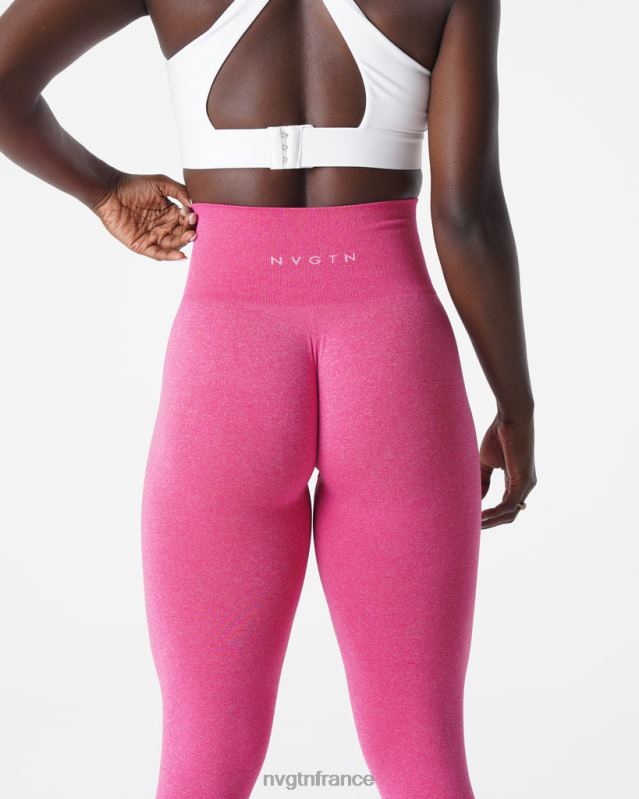 femmes XJRR2601 fuchsia aptitude NVGTN jambières sans couture nv