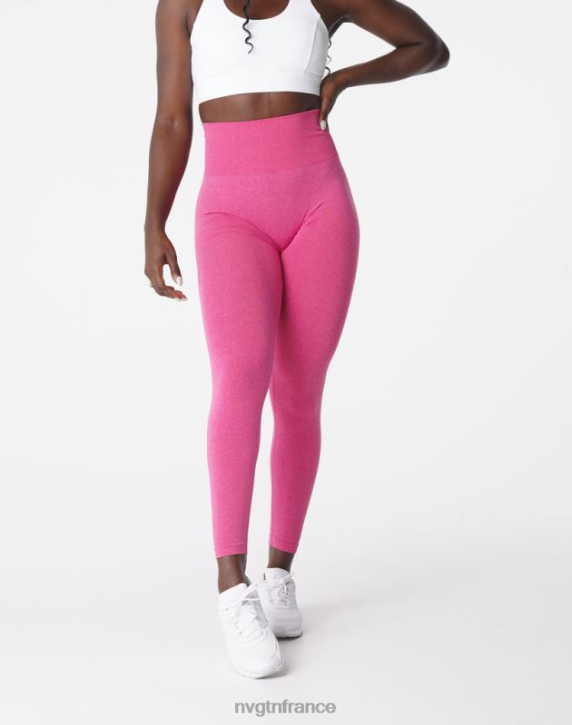femmes XJRR2601 fuchsia aptitude NVGTN jambières sans couture nv