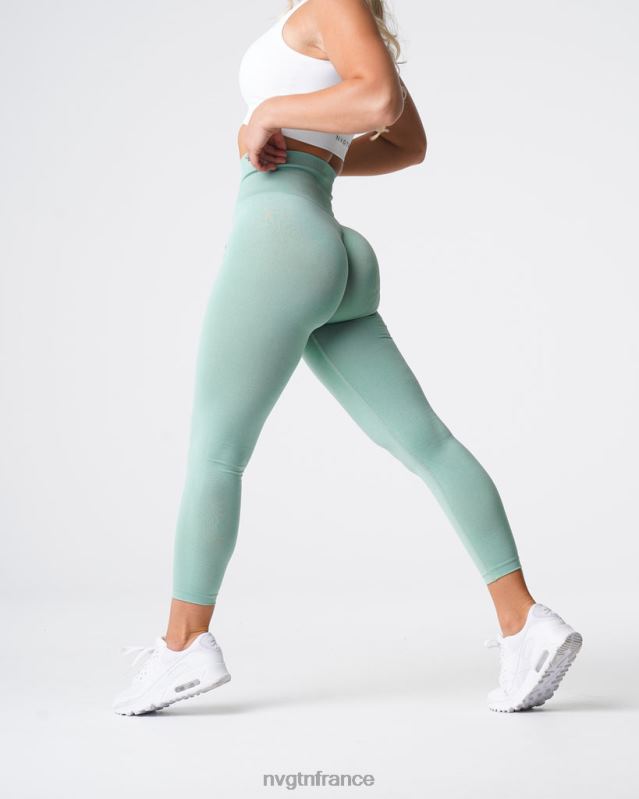 femmes XJRR2602 vert sauge aptitude NVGTN jambières sans couture nv