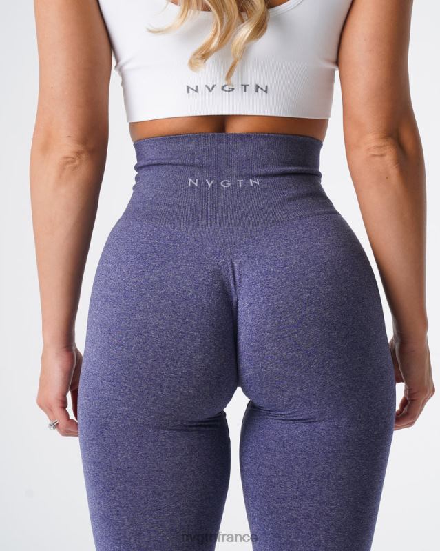 femmes XJRR2605 indigo aptitude NVGTN jambières sans couture nv