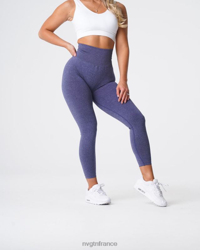 femmes XJRR2605 indigo aptitude NVGTN jambières sans couture nv