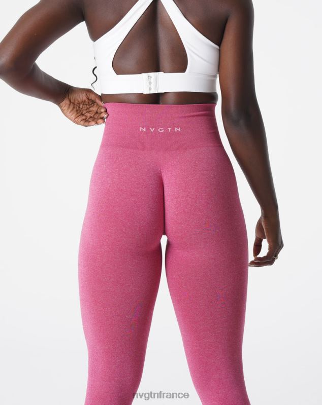 femmes XJRR2607 cramoisi aptitude NVGTN jambières sans couture nv