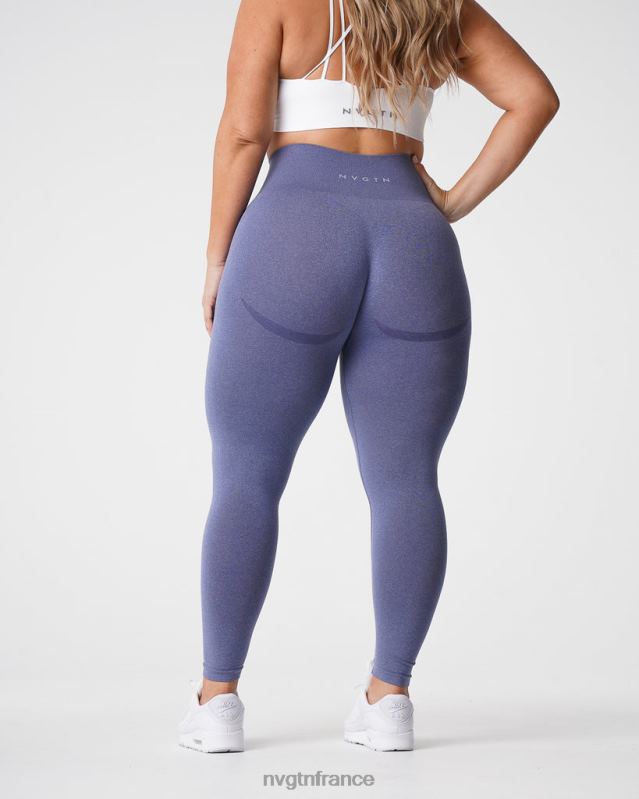 femmes XJRR2618 royale aptitude NVGTN leggings sans couture courbe