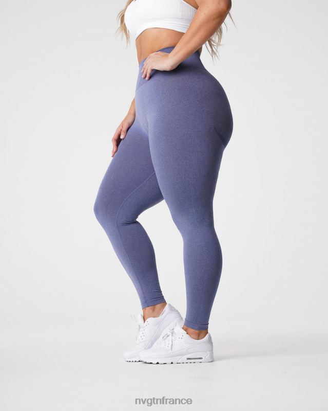 femmes XJRR2618 royale aptitude NVGTN leggings sans couture courbe