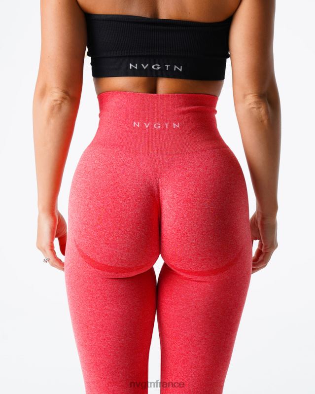 femmes XJRR2621 pomme de bonbon aptitude NVGTN leggings sans couture courbe