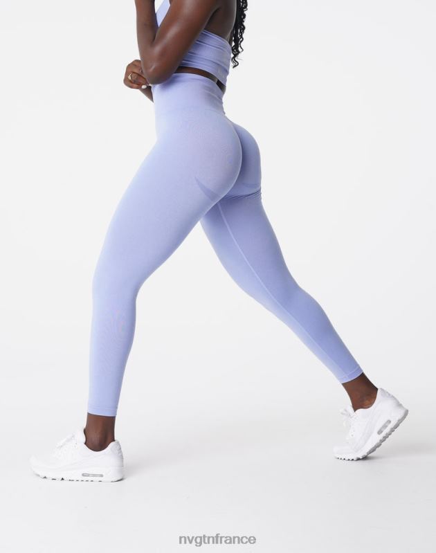 femmes XJRR2626 pervenche aptitude NVGTN leggings sans couture courbe