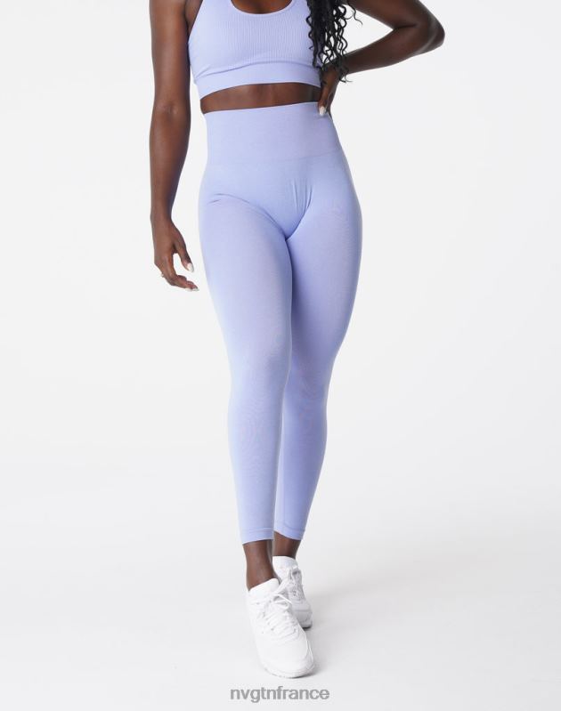 femmes XJRR2626 pervenche aptitude NVGTN leggings sans couture courbe